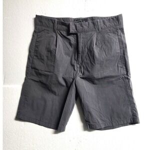 Brooklyn Calling NYC Shorts Men Size 30 Gray Zip Chino Pockets Casual Belt Loops
